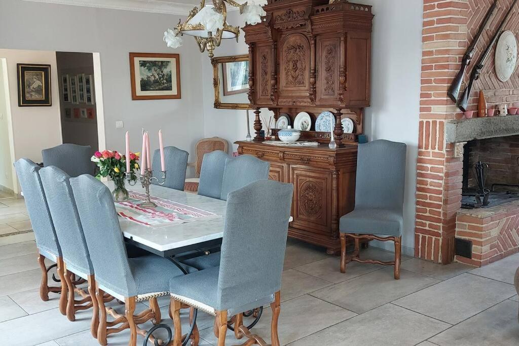 Villa De Charme Avec Piscine Saint-Jory 외부 사진